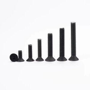 Vente en gros de vis à tête fraisée Din7991 en acier inoxydable M3 M4 M5 M6 zingué noir à tête <span class=keywords><strong>Allen</strong></span> plate à six pans creux métrique - Product Image 3