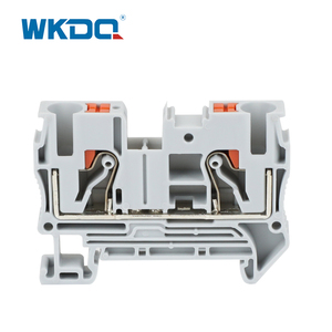 Bornes <span class=keywords><strong>de</strong></span> <span class=keywords><strong>raccordement</strong></span> industrielles sans vis JPT6 pour rail DIN - Product Image 1