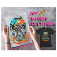 Impresora DTF de 2/4 cabezales para camisetas, color CMYK+W con cabezales de impresión EP I3200 y función de recirculación de polvo con agitador