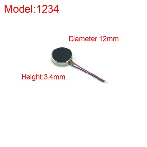 Mini moteur vibrant 3V, 1234 pièces, dc, vente en gros, style plat - Product Image 3
