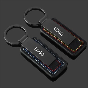 <span class=keywords><strong>Porte</strong></span>-clés léger et tendance en alliage de zinc et cuir véritable de haute qualité pour Mercedes (vente en gros) - Product Image 4