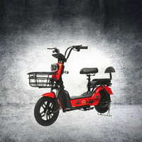 48V 350W Aluminum Alloy 3-Speed Electronic Digital Rear Hub Lead-Acid Integrated Battery Electric Motorcycle Conversion Kit