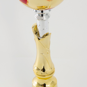 Thiết kế thời trang Nhà máy sản xuất màu đỏ và vàng cúp thiết kế tùy chỉnh giải thưởng danh hiệu cho giải đấu bóng đá vô địch cạnh tranh ad101 - Product Image 5