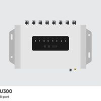 Lector RFID UHF Fijo Chainway U300, PDA Android con 8 Puertos, Basado en Impinj E710, Compatible con UHF Gen 2