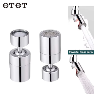 Aérateur <span class=keywords><strong>de</strong></span> robinet <span class=keywords><strong>d</strong></span>'évier <span class=keywords><strong>de</strong></span> cuisine en laiton à double fonction <span class=keywords><strong>de</strong></span> style moderne Adaptateur <span class=keywords><strong>d</strong></span>'<span class=keywords><strong>air</strong></span> pivotant à 720 degrés Laiton durable pour <span class=keywords><strong>salle</strong></span> <span class=keywords><strong>de</strong></span> <span class=keywords><strong>bain</strong></span> - Product Image 1