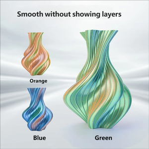 Factory Supply Premium Silk Dual Color <b>PLA</b> Plus 3D Printer Filament 175mm 1kg Enhanced Toughness for Gift Making Kingroon Bambu - Product Image 4
