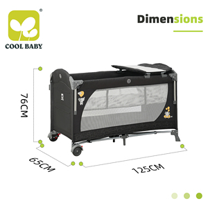 KDD12 Cool Baby Modernos Corralitos para Bebés al por Mayor con <span class=keywords><strong>Cambiador</strong></span> de Pañales para Uso en el Hogar y Hoteles - Product Image 5