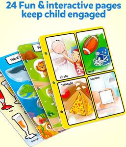 Livre de coloriage à l'eau - 12 carnets de coloriage à double face, Aqua Doodle Drawing pour enfants de 3 à 8 ans - Product Image 4