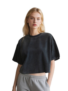 Camisetas Deportivas Cortas de Yoga para Mujer, Ligeras, Ajustadas, Casuales, para Verano, Personalizadas OEM/ODM - Product Image 4