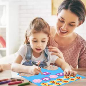 Tablero de Actividades Sensoriales Montessori de Fieltro para Niños Pequeños, Aprendizaje Temprano de Conteo, Números, Matemáticas, Educación Preescolar - Product Image 4