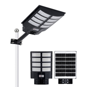 ไฟถนนโซลาร์เซลล์แบบรวม LED สำหรับภายนอกอาคาร กันน้ำ โครงอะลูมิเนียมอัลลอยด์ โมโนไซ โซลาร์เซลล์ ติดผนัง 12V พร้อมรีโมทคอนโทรล 50000 - Product Image 3