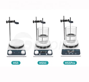 خلاط مختبر مغناطيسي مع لوح تسخين مغناطيسي مطلي بالسيراميك والفولاذ المقاوم للصدأ - Product Image 6