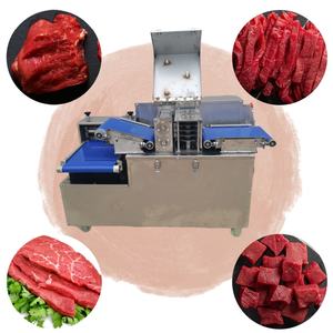 Súper Rendimiento 	 Máquina Automática para Cortar Carne en Cubos 	 Máquina Rebanadora de Carne para Res y Cordero 	 Máquina Cortadora de <span class=keywords><strong>Pollo</strong></span> - Product Image 3