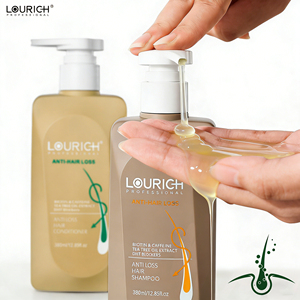 Champú Herbal LOURICH Anticaída <span class=keywords><strong>para</strong></span> Detener la Caída <span class=keywords><strong>del</strong></span> <span class=keywords><strong>Cabello</strong></span> y Ayudar a un <span class=keywords><strong>Crecimiento</strong></span> Rápido, la Mejor Calidad, Efectivo, de Fábrica, OEM - Product Image 1