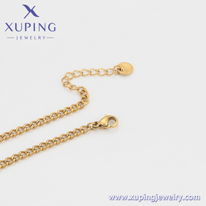 A00897622 Pulsera <span class=keywords><strong>Xup</strong></span>[ing Jewelry de Diseño Clásico con Estrella, Luna y Perla, Material Ecológico, Chapada en Oro de 14k - Product Image 4