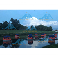Tente flottante gonflable pour Camping en plein air, tente aquatique gonflable pour hôtel de ville, location Offre Spéciale