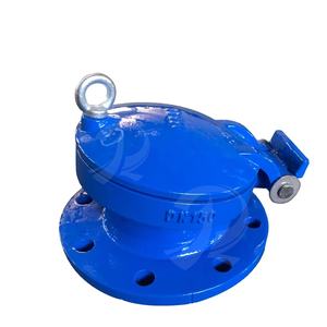 Manufacturer DN100 DN150 PN16 Cast Iron Flap Valve with Resilient Seat and Screen Check Structure - Product Image 1