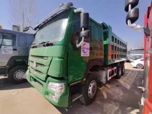 Sinotruk HOWO รถดัมพ์8X2สีเขียวรถดัมพ์ของใหม่สำหรับรถบรรทุกขนส่งจากโรงงาน - Product Image 6