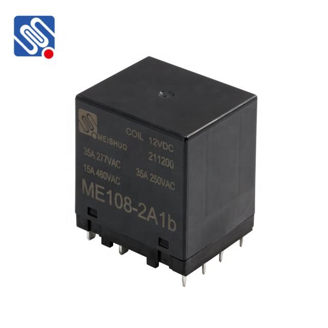 Meishuo ME108 PCB 40A Switching Capability 8 Pins 12VDC 24VDC Automotive Relay for New Energy Vehicles