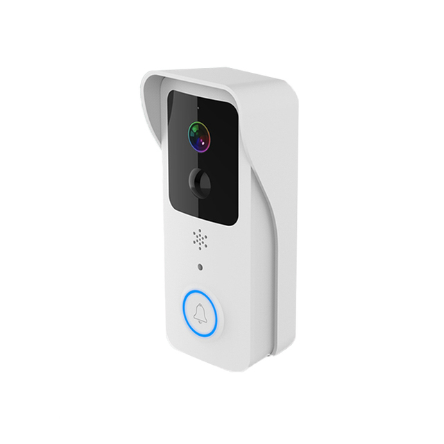 Smart Door Bell Camera with Waterproof 1080p Wide Angle Lens Motion Detection and WiFi Connectivity for Glass Door