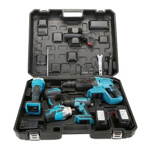 Bộ máy khoan đa năng không dây 18V: cưa ghép, máy vặn bu lông, máy khoan búa, tua vít không dây - Product Image 5