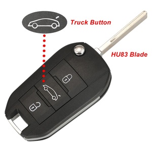 <span class=keywords><strong>Clé</strong></span> de voiture à distance 3 boutons pour <span class=keywords><strong>Peugeot</strong></span> 208 5008 Expert <span class=keywords><strong>Partner</strong></span> Citroën C3 C4, coque de remplacement pour <span class=keywords><strong>clé</strong></span> plip pliable 433Mhz puce 4A - Product Image 5