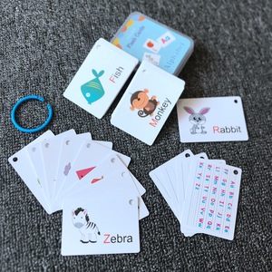 Tarjeta de bolsillo Montessori para Educación Temprana de bebé, juguetes educativos para niños, tarjetas de memoria para aprendizaje temprano en inglés - Product Image 6