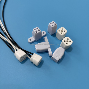 G10q T5 4 Pin Ultraviolet <span class=keywords><strong>UV</strong></span> Lamp Holder Lamp Socket 185nm Bulb Plastic Connector Bulb Base for <span class=keywords><strong>UV</strong></span>-C Light Sterilization Lamp - Product Image 6