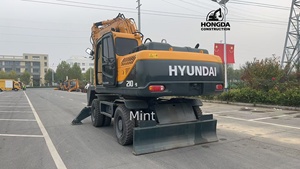 Excavatrice coréenne originale de haute qualité de la Offre Spéciale HYUNDAI 210W-9S 210W-9 pelle de seconde main de 21 tonnes en stock - Product Image 5