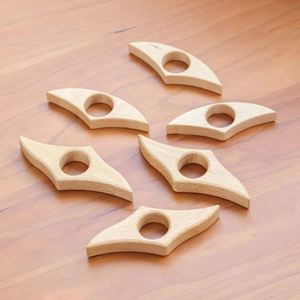 Marcapáginas de Madera Natural Hecho a Mano, Soporte Portátil para Páginas de Libros para Lectura - Product Image 2