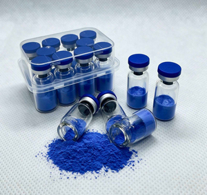 GHK-Cu Poudre lyophilisée de peptide, directement de l'usine, logistique en chaîne du froid, produit phare, AHK-Cu Peptide de cuivre, Matière première pour produits cosmétiques - Product Image 5