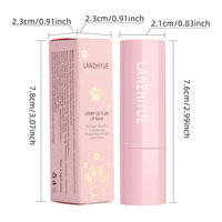 Rouge à lèvres patte de chat hydratant anti-fissuration réparateur baume à lèvres brillant à lèvres glaçure liquide rouge à lèvres