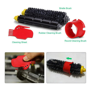 <span class=keywords><strong>Kit</strong></span> d'accessoires de remplacement compatible avec les aspirateurs Irobots Roombas <span class=keywords><strong>600</strong></span>, pièces détachées, brosse principale, filtre HEPA, brosse latérale - Product Image 4
