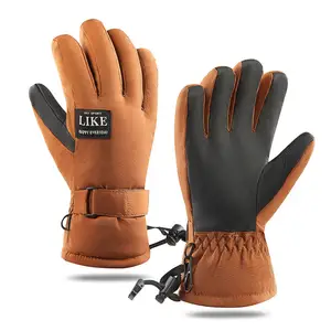 Gants d'hiver imperméables et antidérapants pour Sports de plein air, chauds thermiques, Ski, neige, mitaines, gants de cyclisme