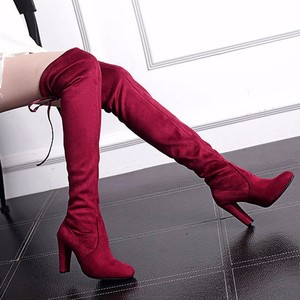 Bota alta tacón - PULL\u0026BEAR
