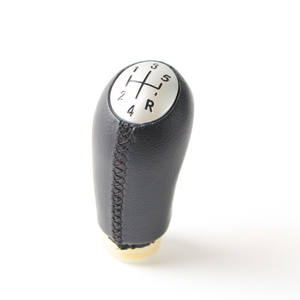 Pommeau de levier de vitesse pour Renault Laguna Megane 2 Clio 3 Scenic 2, en cuir PU, design ergonomique - Product Image 5