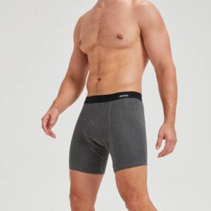 Sous-vêtements d'<span class=keywords><strong>incontinence</strong></span> en coton 100% tricoté pour hommes, respirants, anti-fuites, boxers d'<span class=keywords><strong>incontinence</strong></span> pour hommes, <span class=keywords><strong>protection</strong></span> 4 couches, vente en gros - Product Image 2