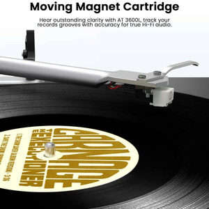 Tocadiscos Hi-Fi BT con Plato de Aluminio Fundido a Presión, Cartucho de Imán Móvil, Reproductor de Vinilo para el Hogar y el <span class=keywords><strong>Estudio</strong></span> - Product Image 4