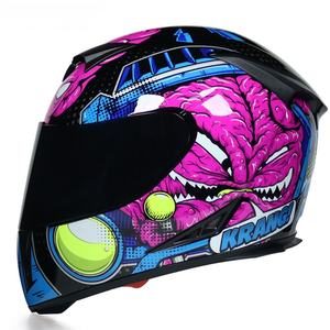 Casque de moto avec double visière, état neuf, matériau ABS, Casco De Moto, Casco Moto - Product Image 4
