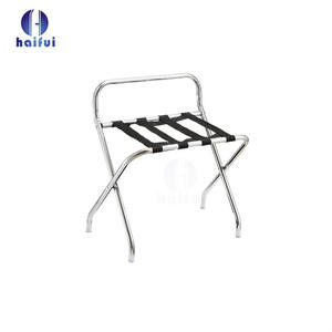 Оптовая продажа полированная стойка для багажа из нержавеющей стали багажная стойка для гостиничных и ресторанных принадлежностей - Product Image 4