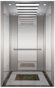<span class=keywords><strong>Ascensor</strong></span> de Pasajeros Elegante con Paredes de Acero Inoxidable 304 con Grabado de Rejilla <span class=keywords><strong>para</strong></span> Hoteles Boutique, Aspecto Refinado, <span class=keywords><strong>para</strong></span> Torres de Oficinas - Product Image 3