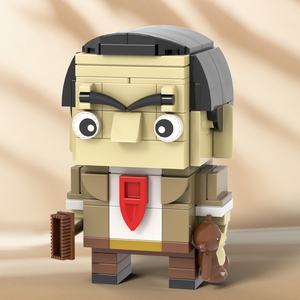 MOC7512 <span class=keywords><strong>Mr</strong></span>.Bean 115 pièces briques à tête carrée comédie de mode produite par Tiger Aspect assembler des blocs de construction de la série télévisée jouets pour enfants - Product Image 2