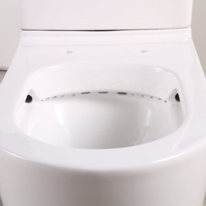 Aivijia WC monobloc australien à poser au sol, chasse directe horizontale, céramique, à double chasse - Product Image 3