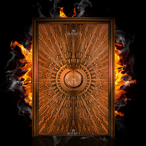 חם מכירה עצמית הבנויה דלת כניסה דלת נחושת כפולה פתוחה יצוק שערים נגד גניבה עבור בתי מלון - Product Image 2