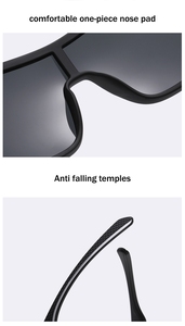 <span class=keywords><strong>Gafas</strong></span> de Sol Polarizadas con Logotipo Personalizado, Protección UV400, Diseño Anti-Rayos, <span class=keywords><strong>Gafas</strong></span> <span class=keywords><strong>Deportivas</strong></span> para Ciclismo, para Hombre y Mujer - Product Image 6