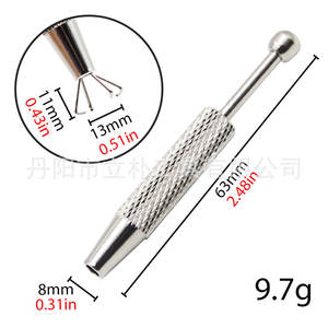 ที่คีบจับอัญมณี Mr Drill ขนาด 63 มม. ทำจากโลหะผสมทองแดง สำหรับทดสอบอัญมณีและซ่อมแซมเครื่องประดับ - Product Image 4