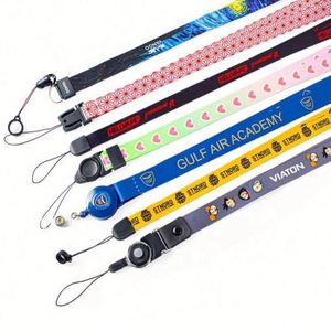 Wholesale Luxury Print Logo <b>Lanyard</b> Keychain With High Quality <b>Polyester</b> Custom <b>Lanyards</b> - Product Image 1