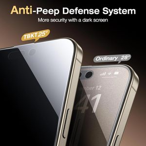 Protection d'écran en verre trempé anti-poussière <span class=keywords><strong>Magix</strong></span> Box pour iPhone 17 16 15 avec applicateur sans bulles et outil d'installation transparent - Product Image 2