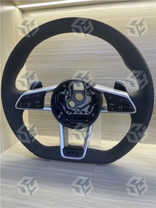 พวงมาลัยคาร์บอนไฟเบอร์ใส่ได้กับรถ <span class=keywords><strong>Audi</strong></span> <span class=keywords><strong>TT</strong></span> R8 ttrs TTS <span class=keywords><strong>MK2</strong></span> S3 MK3 S4 S5 S6 S7 Rs3 Rs4 Rs5 Rs6 Rs7 A4 A6การควบคุมพวงมาลัย - Product Image 4
