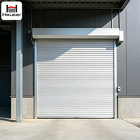 Volet roulant automatique coupe-vent en alliage d'aluminium télécommandé pour vitrine commerciale – Prix direct usine